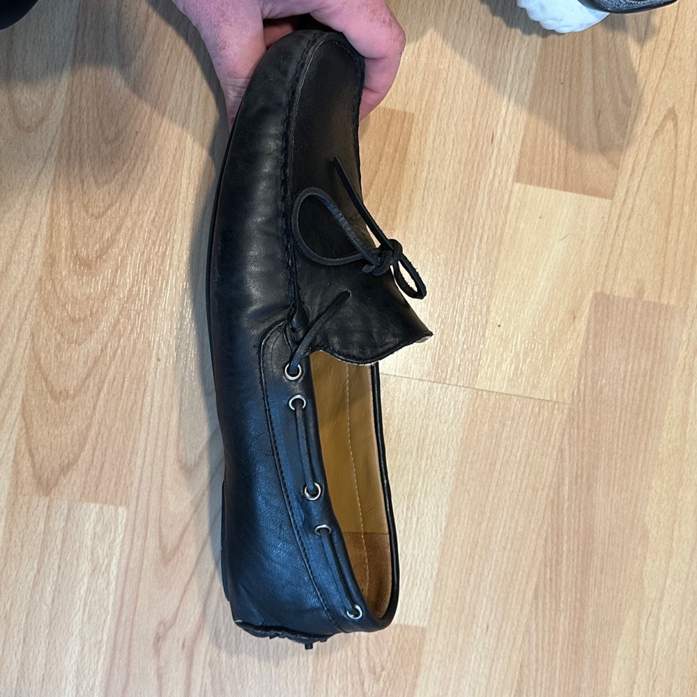 Mens Black Slip on Size 12